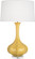 Pike One Light Table Lamp in Sunset Yellow Glazed Ceramic w/Lucite Base (165|SU996)