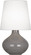 June One Light Table Lamp in Smoky Taupe Glazed Ceramic (165|ST993)