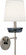 Cristallo One Light Wall Sconce in Polished Nickel w/ Smoke Crystal (165|S629)