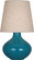 June One Light Table Lamp in Peacock Glazed Ceramic (165|PC991)