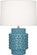 Dolly One Light Accent Lamp in Steel Blue Glazed Textured Ceramic (165|OB801)