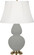 Double Gourd One Light Table Lamp in Matte Smoky Taupe Glazed Ceramic (165|MST54)