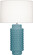Dolly One Light Table Lamp in Matte Steel Blue Glazed Textured Ceramic (165|MOB08)