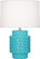 Dolly One Light Accent Lamp in Egg Blue Glazed Textured Ceramic (165|EB801)
