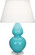 Double Gourd One Light Table Lamp in Egg Blue Glazed Ceramic w/Lucite Base (165|A741X)