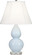 Small Double Gourd One Light Accent Lamp in Baby Blue Glazed Ceramic w/Lucite Base (165|A696)