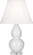 Small Double Gourd One Light Accent Lamp in Lily Glazed Ceramic w/Lucite Base (165|A690)