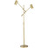 Porto Floor Lamp in Warm Antique Brass (24|65X06)