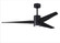 Super Janet 60''Ceiling Fan in Matte Black (101|SJ-BK-BK-60)