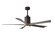 Patricia 60''Ceiling Fan in Textured Bronze (101|PA5-TB-BW-60)