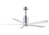 Patricia 60''Ceiling Fan in Polished Chrome (101|PA5-CR-MWH-60)