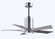 Patricia 42''Ceiling Fan in Polished Chrome (101|PA5-CR-BW-42)