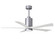 Patricia 52''Ceiling Fan in Brushed Nickel (101|PA5-BN-MWH-52)