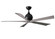 Irene 60''Ceiling Fan in Matte Black (101|IR5-BK-BW-60)