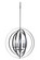 Brentwood Five Light Pendant in Iron Black (90|552488)