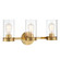 Thompson Three Light Vanity in Brass (90|460342)