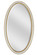 Kinsley Mirror in Gold Leaf, Ivory (90|340051)