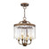 Ashton Four Light Mini Chandelier/Ceiling Mount in Hand Applied Palacial Bronze (107|50543-64)