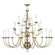 Williamsburgh 22 Light Chandelier in Antique Brass (107|5015-01)