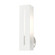 Soma One Light Wall Sconce in Textured White w/ Brushed Nickels (107|45953-13)