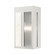 Lafayette One Light Outdoor Wall Lantern in Brushed Nickel w/ Hammered Polished Nickel Panels (107|27412-91)