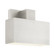 Lynx One Light Outdoor Wall Sconce in Brushed Nickel (107|22422-91)