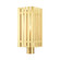 Greenwich One Light Outdoor Post Top Lantern in Satin Brass (107|20756-12)