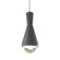Radiance One Light Pendant in Gloss Blush (102|CER-6520-BSH-NCKL-BKCD)