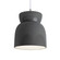 Radiance One Light Pendant in White Crackle (102|CER-6515-CRK-ABRS-WTCD)