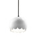 Radiance One Light Pendant in Carbon Matte Black/Champagne Gold (102|CER-6470-CBGD-ABRS-WTCD)