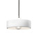 Radiance One Light Pendant in Gloss White (102|CER-6460-WHT-NCKL-BKCD)
