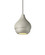 Radiance One Light Pendant in Concrete (102|CER-6400-CONC-ABRS-WTCD)