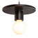 Radiance One Light Pendant in Carbon - Matte Black (102|CER-6320-CRB-NCKL-WTCD)