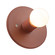 Ambiance Collection One Light Wall Sconce in Canyon Clay (102|CER-6270-CLAY)