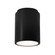 Radiance Flush-Mount in Carbon - Matte Black (102|CER-6100-CRB)