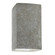 Ambiance Wall Sconce in Mocha Travertine (102|CER-5955-TRAM)