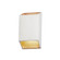 Ambiance LED Wall Sconce in Matte White with Champagne Gold internal (102|CER-5875W-MTGD)