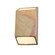 Ambiance LED Wall Sconce in Hammered Brass w/ Vanilla Gloss (102|CER-5865-HBVN)