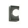 Ambiance One Light Wall Sconce in Carbon Matte Black with Champagne Gold internal (102|CER-3025-CBGD)