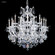 Maria Theresa Grand 15 Light Chandelier in Silver (64|91688S2X)