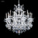 Maria Theresa Grand 15 Light Chandelier in Silver (64|91688S2GTX)