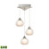 Ciotola LED Mini Pendant in Satin Nickel (45|LCA403-10-16M)