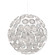 Dandelion Ten Light Pendant in Chrome (208|6361-10-14)