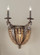 Merlot Two Light Wall Sconce in Aged Bronze (92|5762 AGB AI)