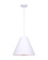 Mali One Light Pendant in White (387|IPL730B01WH)