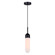 Bevin One Light Pendant in Matte Black (387|IPL1126A01BK)