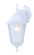 Outdoor One Light Outdoor Lantern in White (387|IOL211)