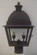 Gresham Two Light Post Mount in Dark Copper (265|89213DCC)