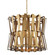 Chaconne Brass Chandelier One Light Chandelier in Brass (142|9000-1079)