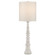 Malayan Collection One Light Table Lamp in Whitewash (142|6000-0896)